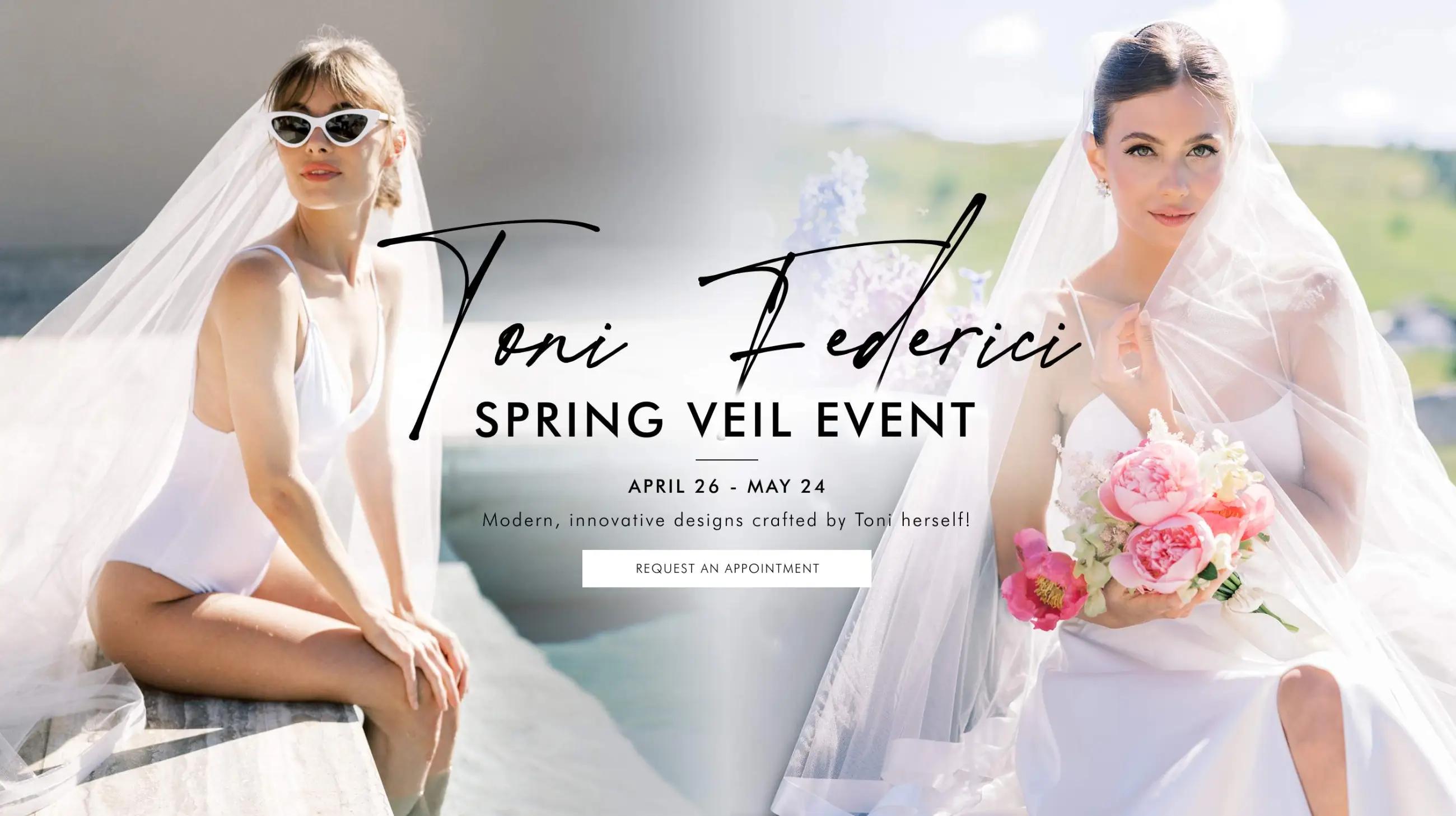 Toni Federici Spring Veil Event at Madeleine's Daughter