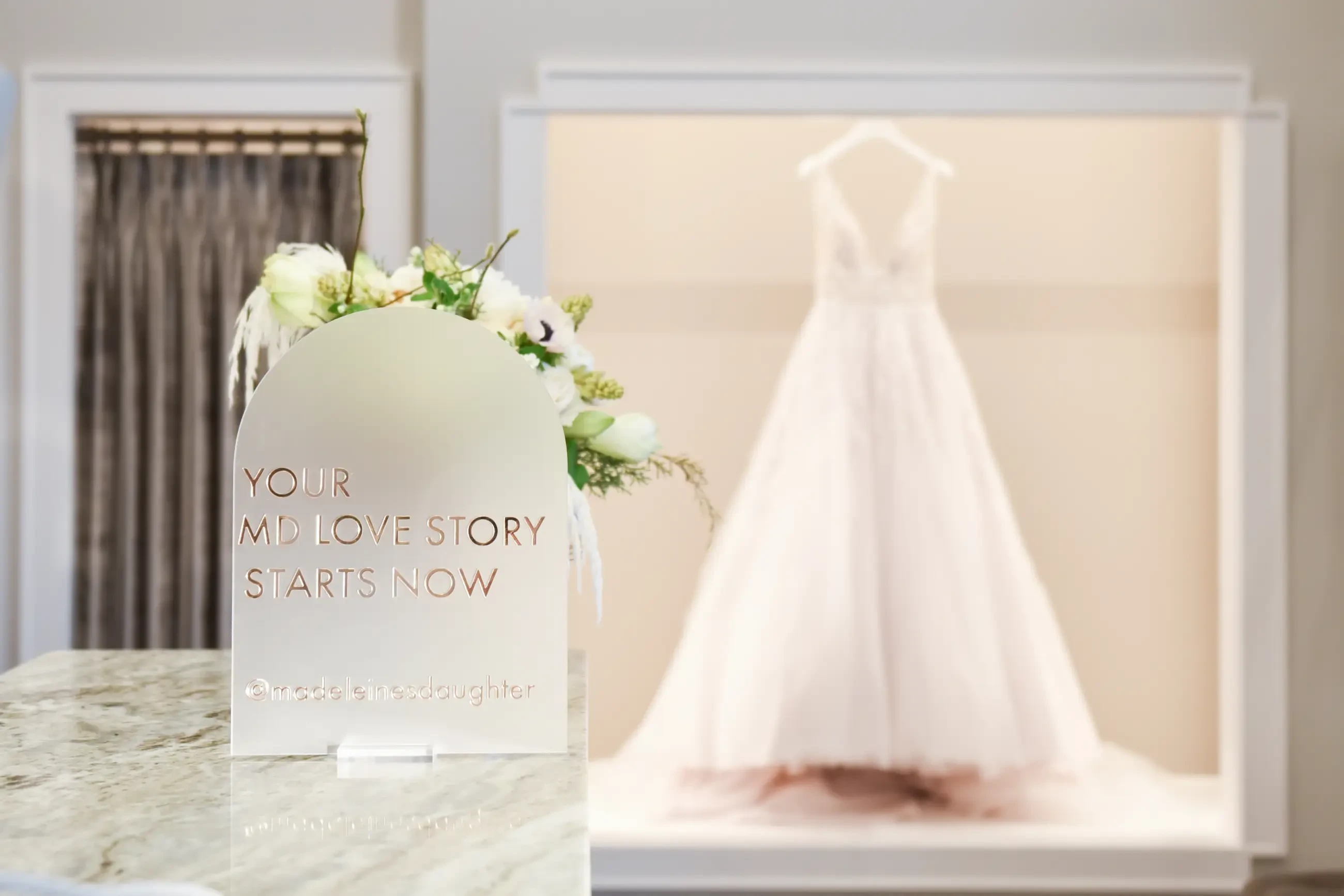 The Tea on Closed-Concept Bridal Shopping. Desktop Image