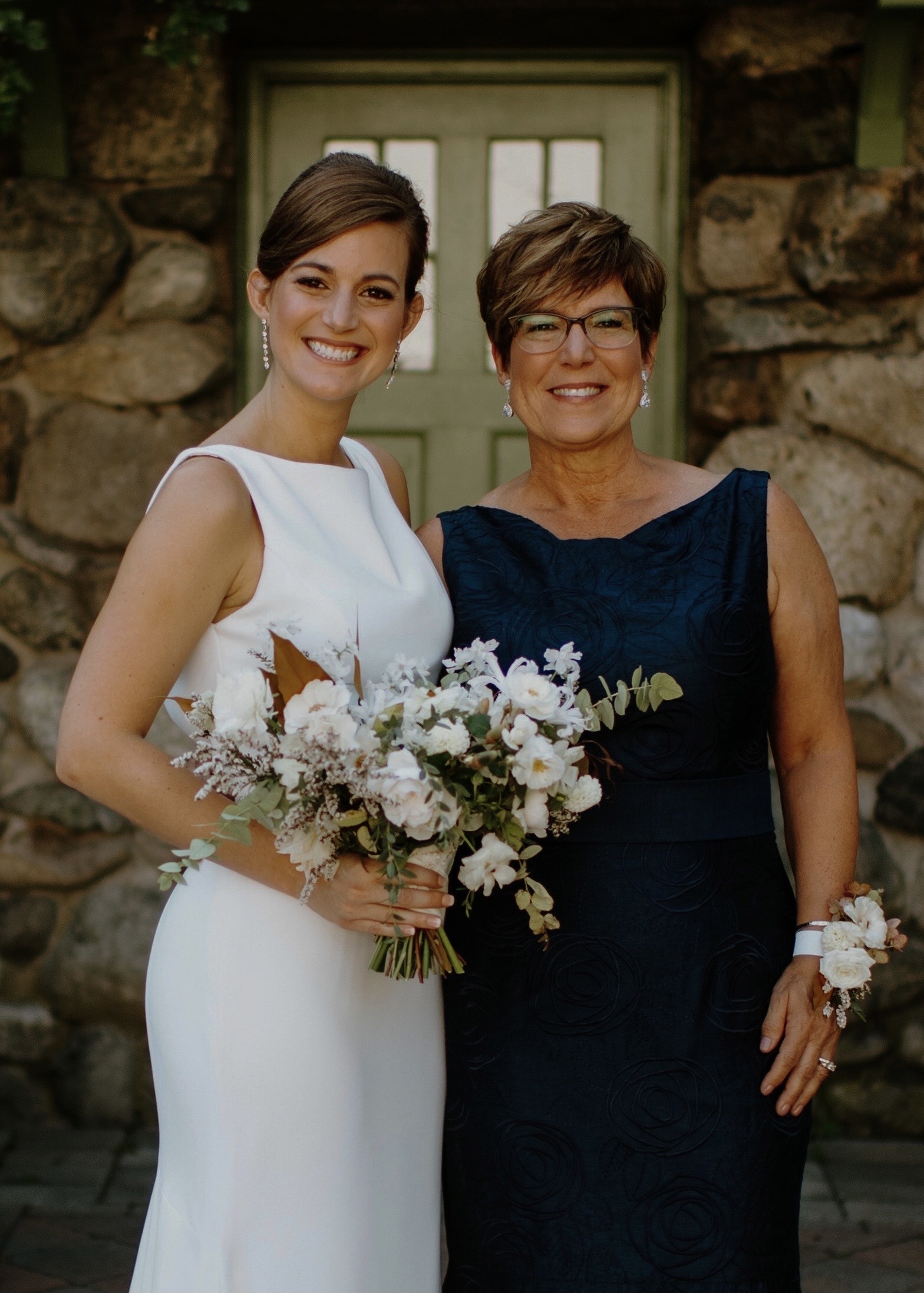 Photo of mother of bride wearing a mothers collection dress