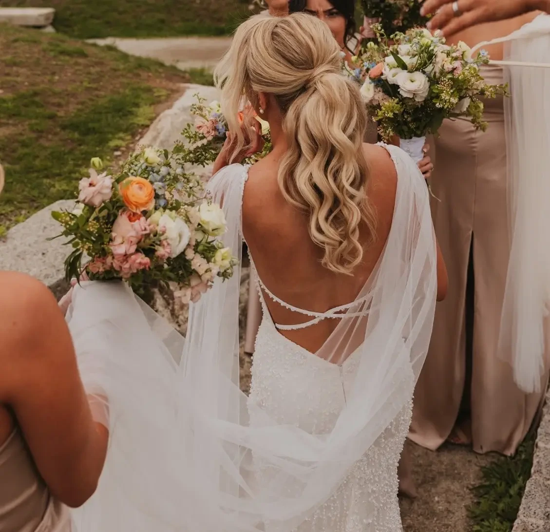 Finishing Touches Real Bride