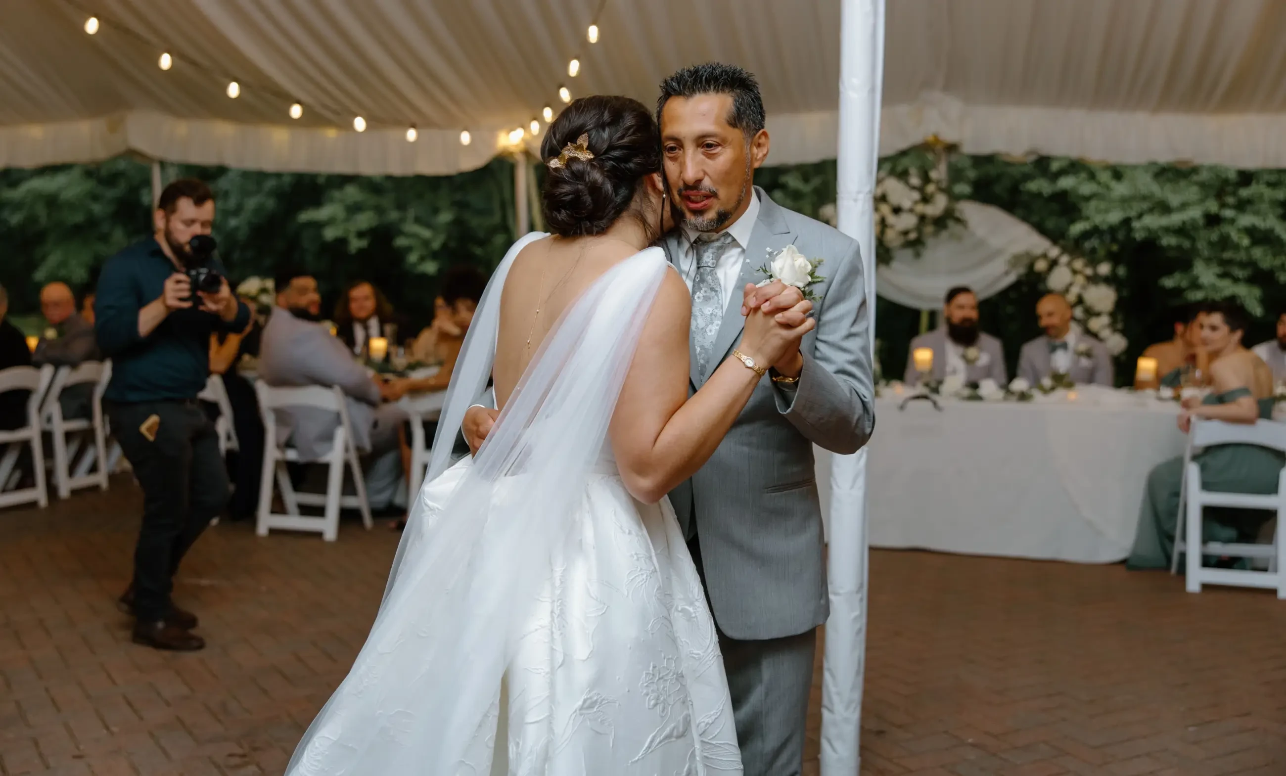 Finishing Touches Real Bride