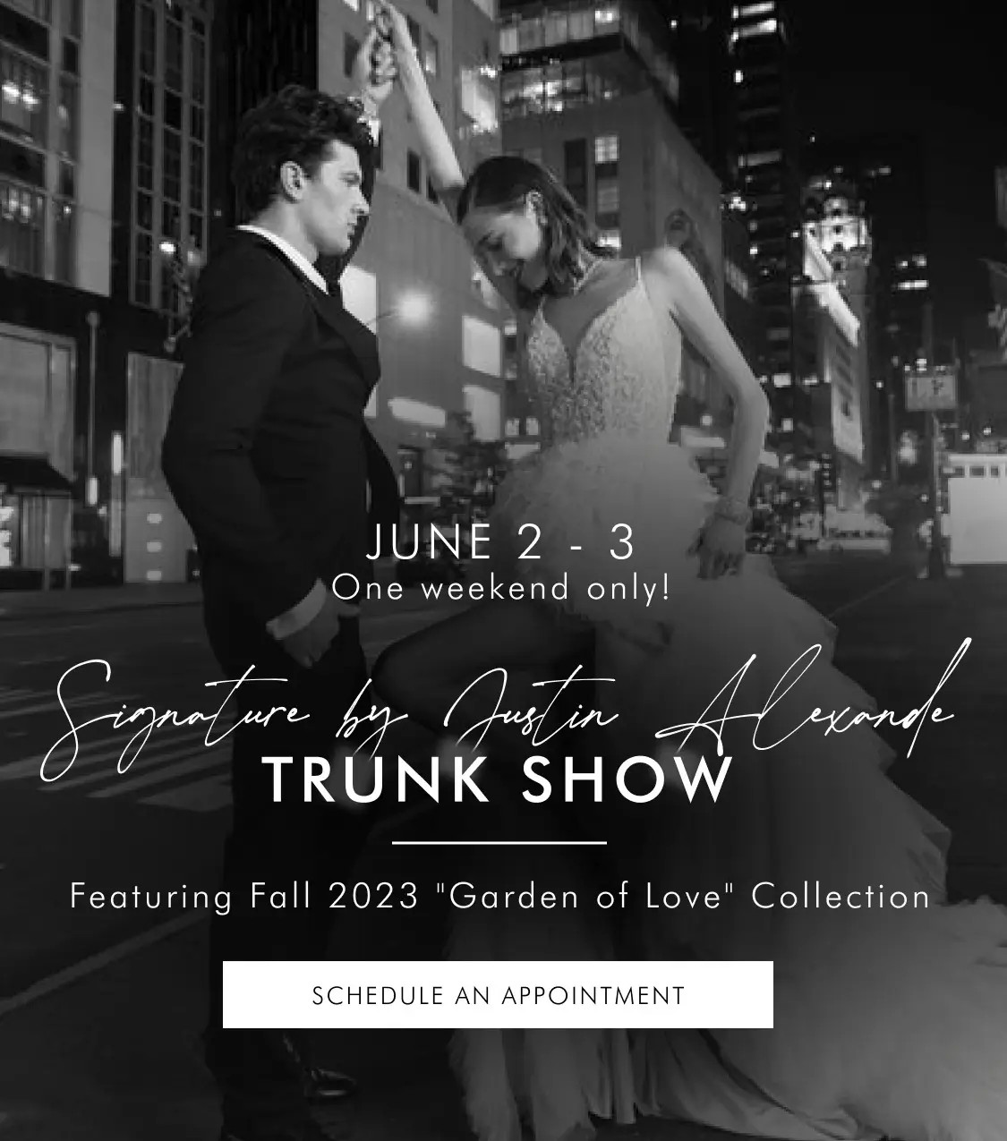 Signature by Justin Alexander Trunk Show at Madeleine's Daughter