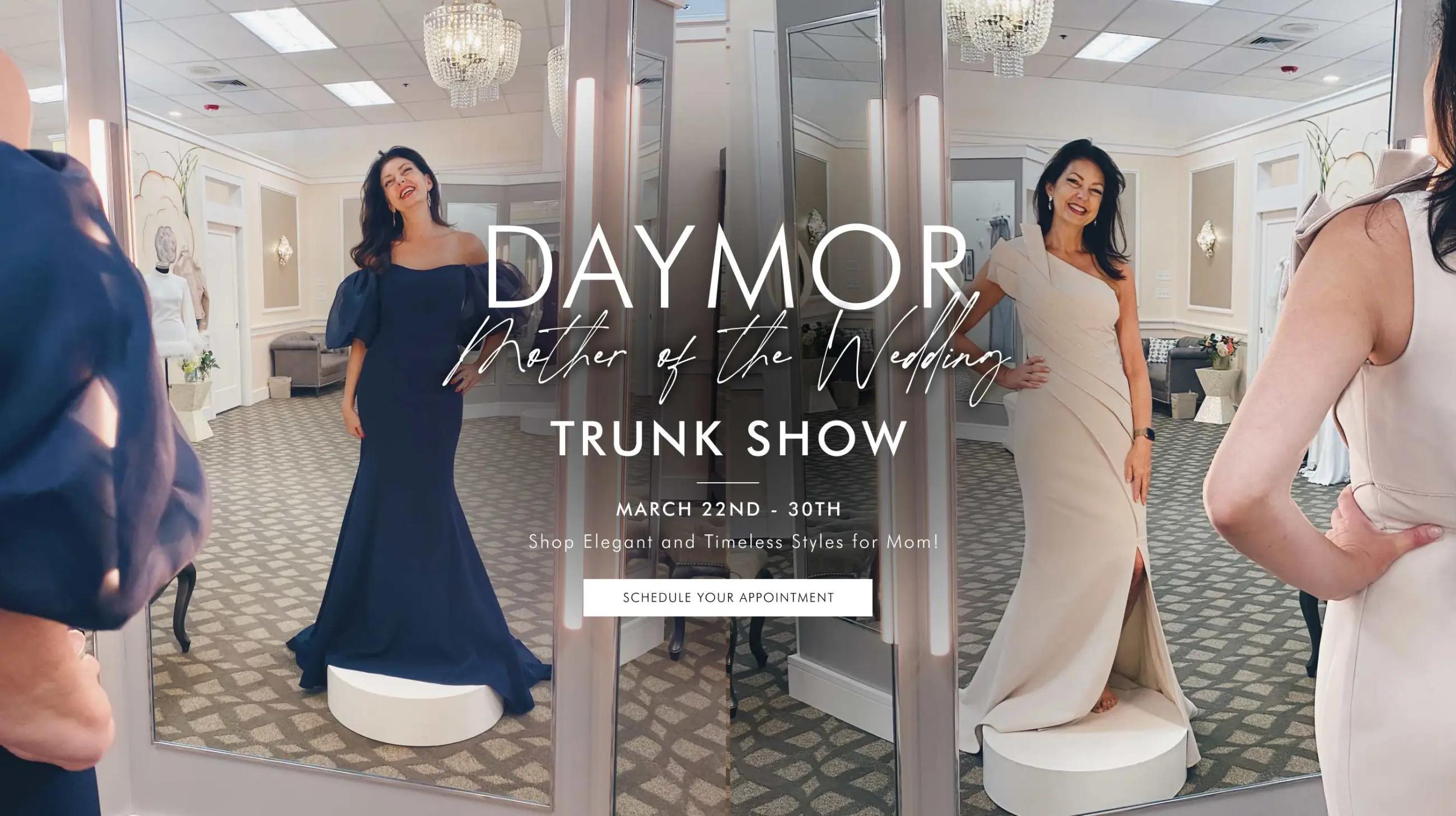 Daymor Mother of the Wedding Trunk Show at Madeleine's Daughter