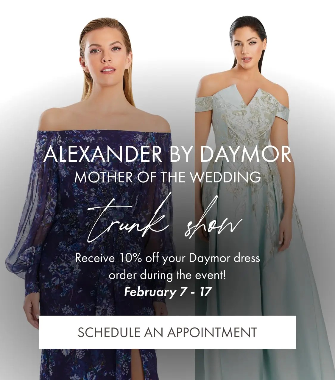 Alexander by Daymor Mothers Trunk Show at Madeleine's Daughter