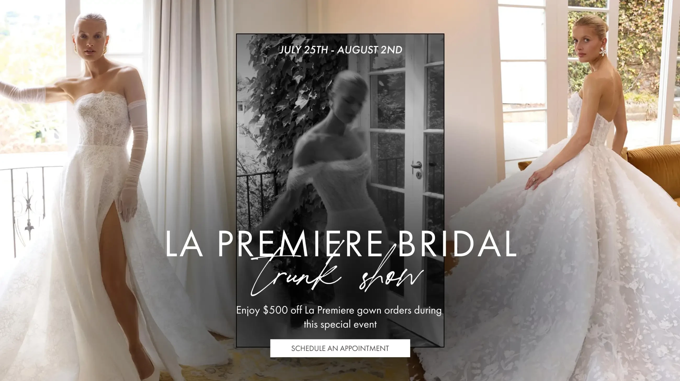 La Premiere Bridal Trunk Show at Madeleine's Daughter