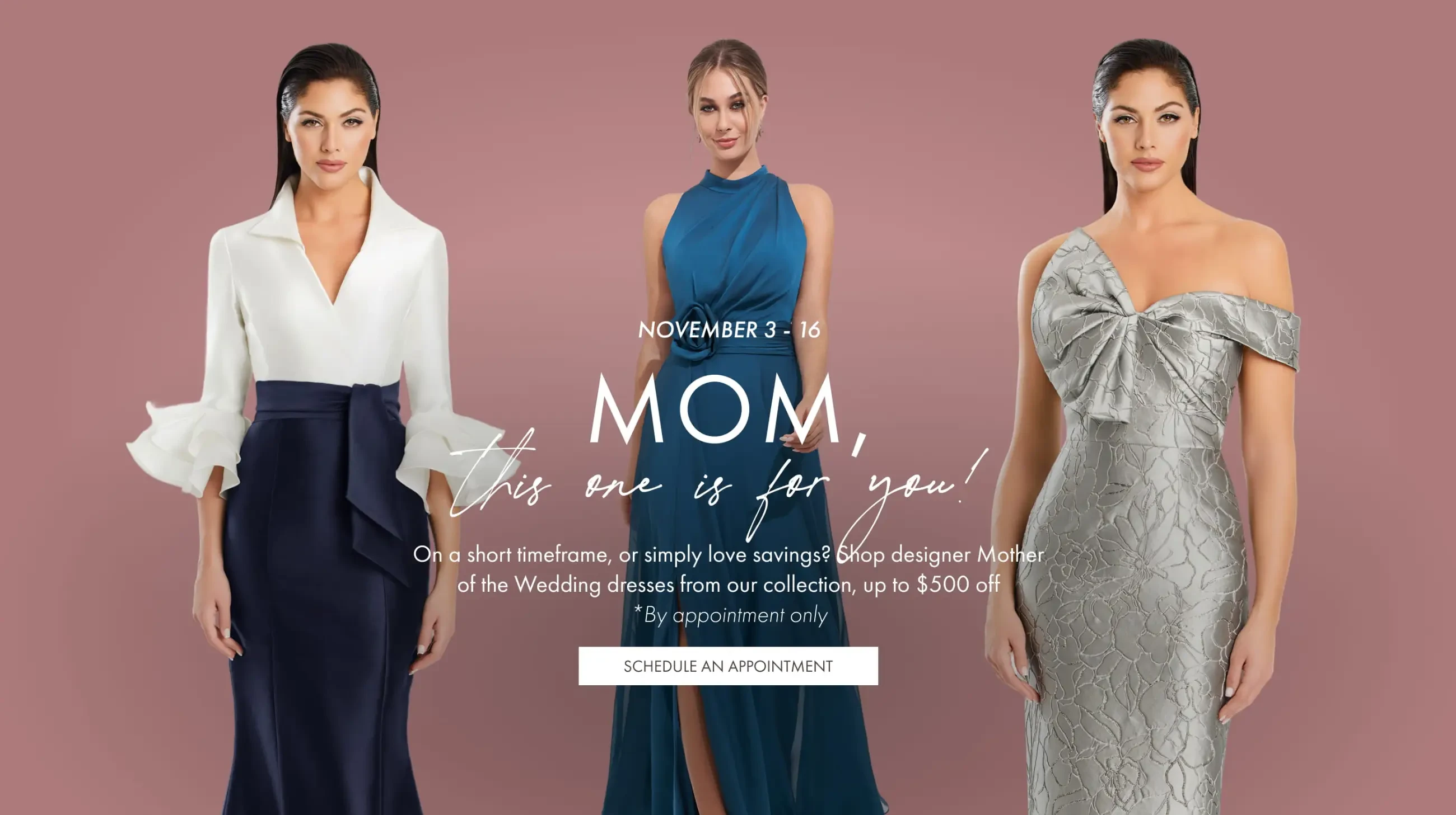 Mom of the bride/groom event at Madeleine's Daughter