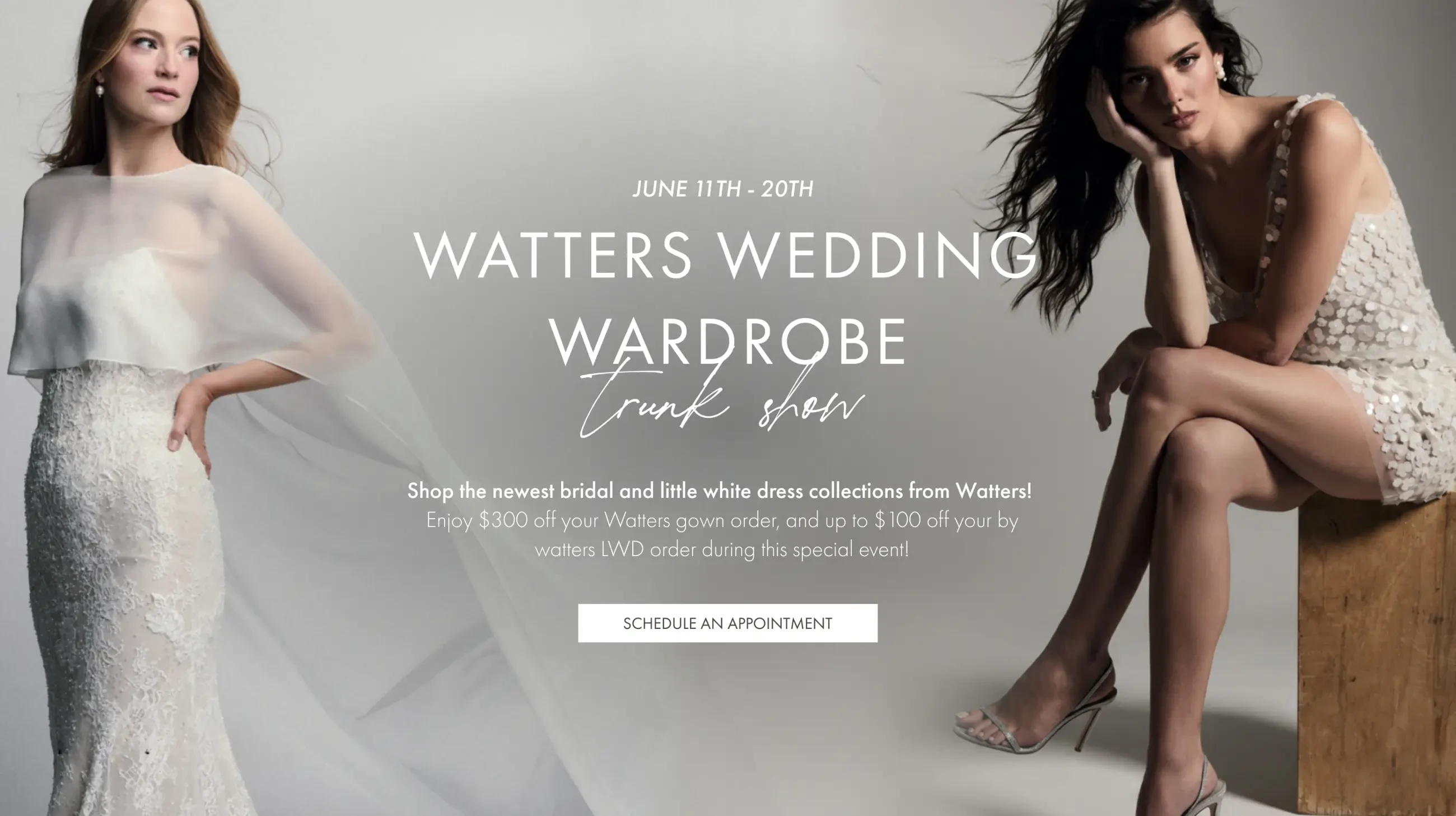 Watters Wedding Wardrobe