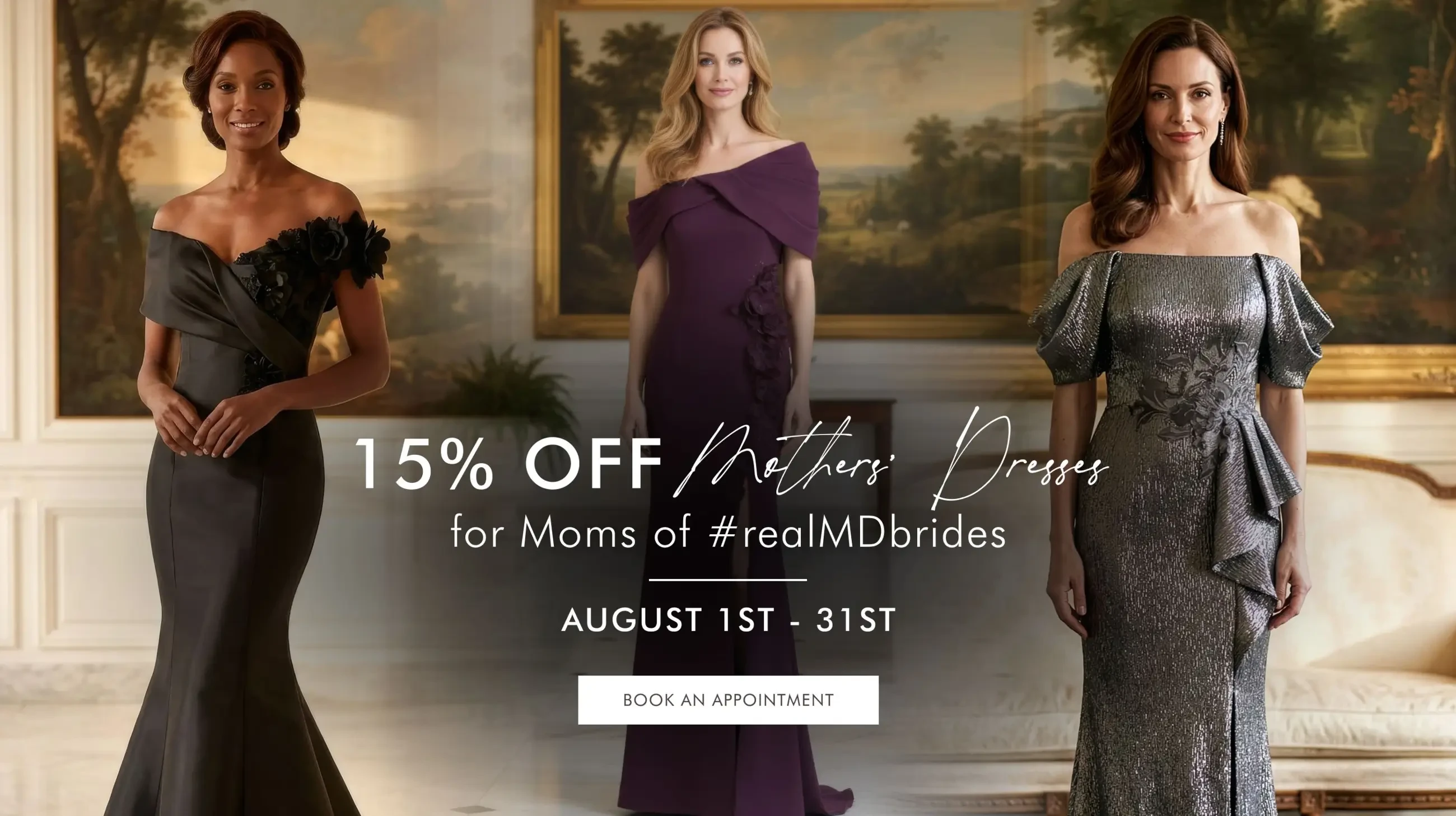 15% off Mothers Gowns