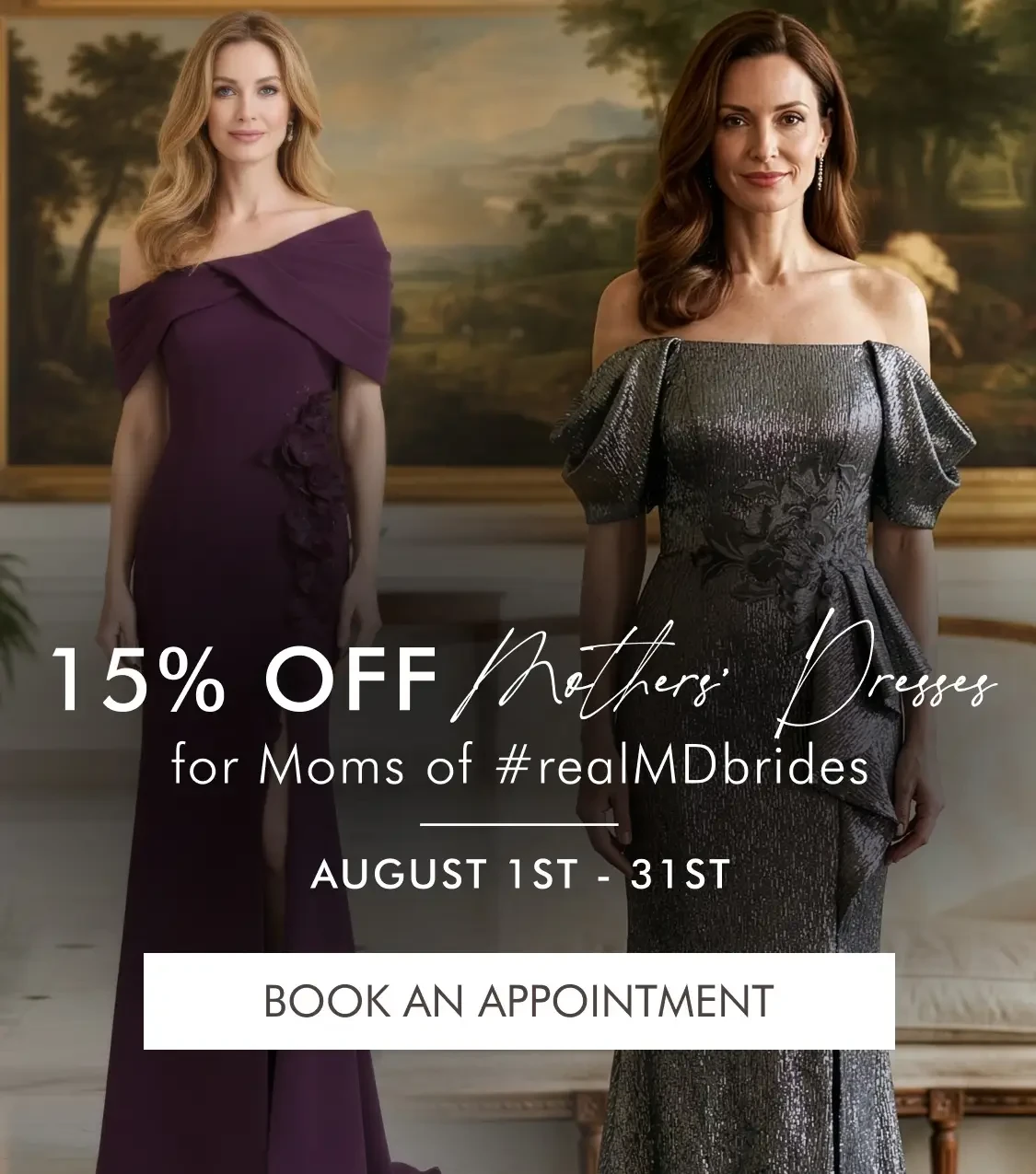 15% off Mothers Gowns